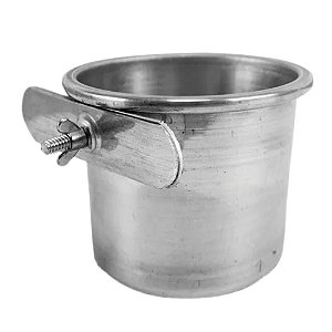 Caneca P/passaro Aluminio Borboleta Peq