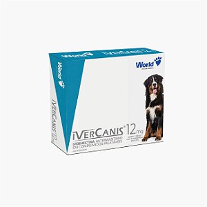 Ivercanis Ivermectina 12mg 4comp