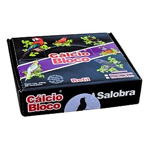 Calcio Bloco Passaros Natural