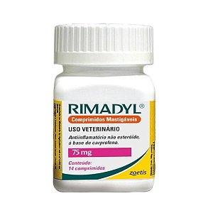 Rimadyl 75mg Mast 14 Comprimidos