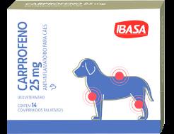 Carprofeno 25mg 14 Comp. - Ibasa