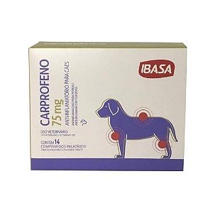 Carprofeno 75mg 14 Comp. -  Ibasa