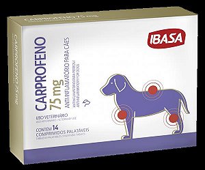Carprofeno 75mg 14 Comp. -  Ibasa