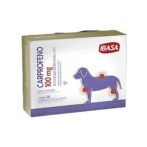 Carprofeno 100mg 14 Comp. -  Ibasa