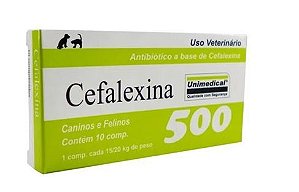 Cefalexina 500 C/10 Comp