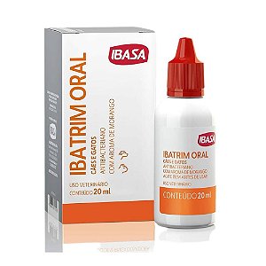 Ibatrim Oral Caes/gatos 20ml Ibasa