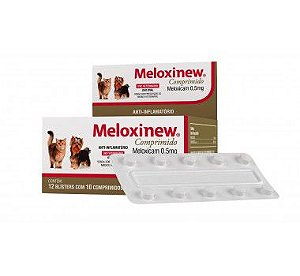 Meloxinew 0,5 Mg 10com Vetnil