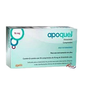 Apoquel 16 Mg 20 Comprimidos
