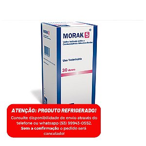 Vacina Morak-5 90 Ml 30 Doses Bovina