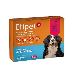 Efipet 3+ de 40 a 60kg 10ml Ibasa