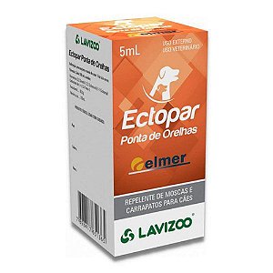 Ectopar Ponta de Orelhas 5 Ml