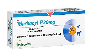 Marbocyl 20mg C/ 10cp Vetoquinol