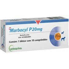 Marbocyl 20mg C/ 10cp Vetoquinol