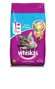 Racao Whiskas Ad Peixe 10,1 Kg