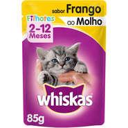 Sache Whiskas Filhote Frango 85 G