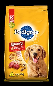 Racao Pedigree Ad Carne Frango e Cereais 20 Kg