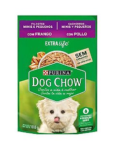 Sache Dog Chow Filhote Peq. Mini Frango 100g