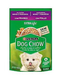 Sache Dog Chow Filhote Peq. Mini Frango 100g
