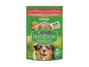 Sache Dog Chow Ad. Todos os Tamanhos Frango 100g