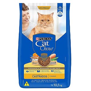 Racao Cat Chow Castrados Frango 10,1kg
