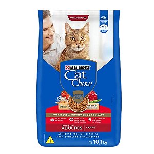 Racao Cat Chow Ad. Carne 10,1kg