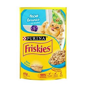 Sache Friskies Peixe Branco ao Molho 85g