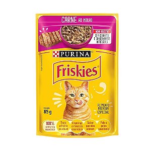 Sache Friskies Carne ao Molho 85g