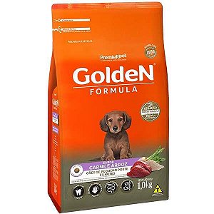 Racao Golden Filhote M.B. Frango e Arroz 10,1 Kg