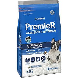 Racao Premier Amb.Int. Ad. Castrados  2,5 Kg
