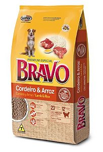 Racao Bravo Cordeiro e Arroz 10.1kg