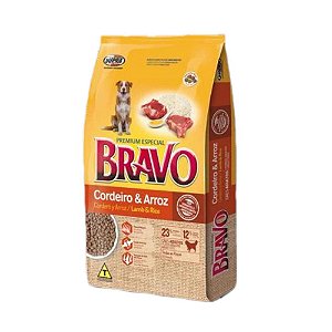 Racao Bravo Cordeiro e Arroz 10.1kg