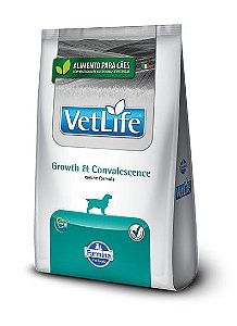 Racao Vet Life Canine Growth Convalescense 2 Kg