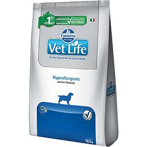 Racao Vet Life Canine Hypoallergenic 10,1kg