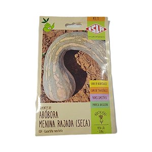 Semente Abobora Menina Rajada 3,0g