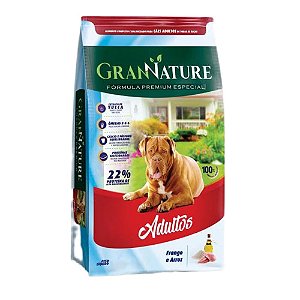 Racao Gran Nature Adultos 20 Kg