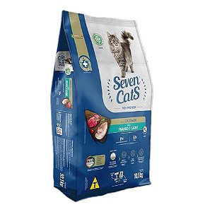 Racao Seven Cats Castrados 10,1kg