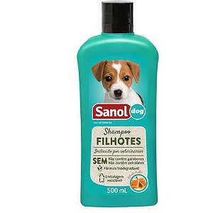 Sanol Dog Shampoo Filhote 500 Ml