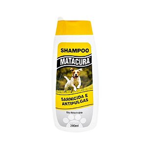 Shampoo Matacura Sarnicida Anti-Pulgas 200ml