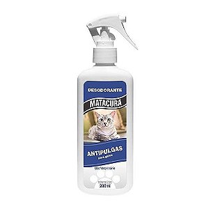 Matacura Desodorante Antipulgas Gatos 200ml M114