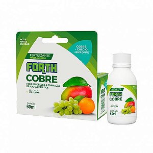 Fertilizante Forth Cobre Liquido Conc.60ml -