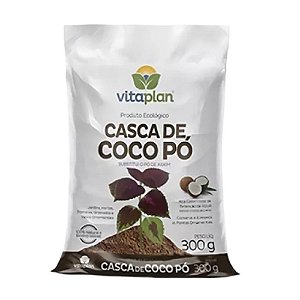 Casca de Coco em Po 300 Gr Nutriplan