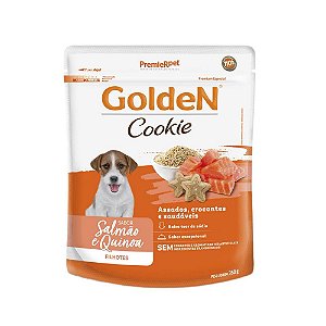 Cookie Golden Filhote Salmao e Quinoa 350 Gr