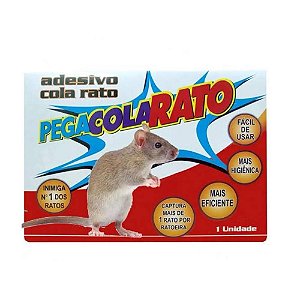 Ratoeira Adesiva Pegaraton 37cm X 25 Cm