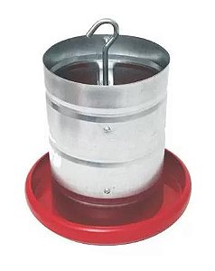Comedouro Tubular 5 Kg Prato Plastico