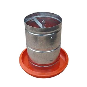 Comedouro Tubular 10 Kg Prato Plastico