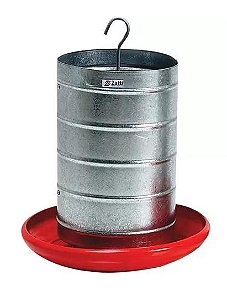 Comedouro Tubular 20 Kg Prato Plastico