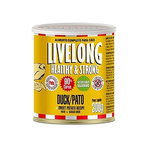 Pate Livelong Caes Pato 300g