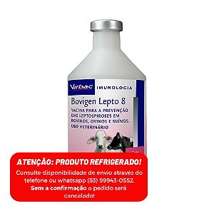 Vacina Bovigen Lepto-8 15 Doses