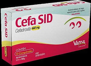 Cefa Sid 660 Mg 5 Compr