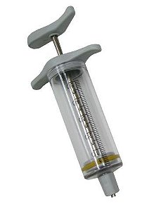Vacinador Carbon 50ml -Com Regulagem